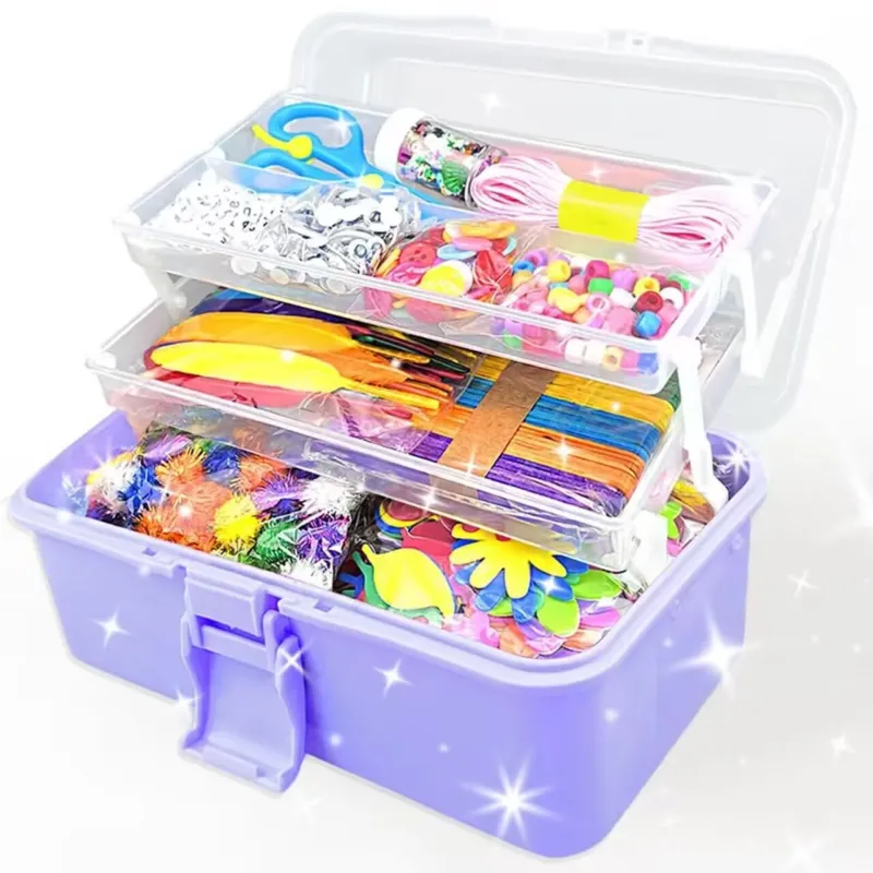 3000 pieces craft kit children DIY arts and crafts craft supplies for crafting pipe cleaners googly eyes beads creative scrapbooking