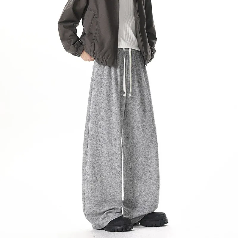 Damen Extraweite Strick-Loungehose mit Tunnelzug und elastischem Bund Echo Archiv
