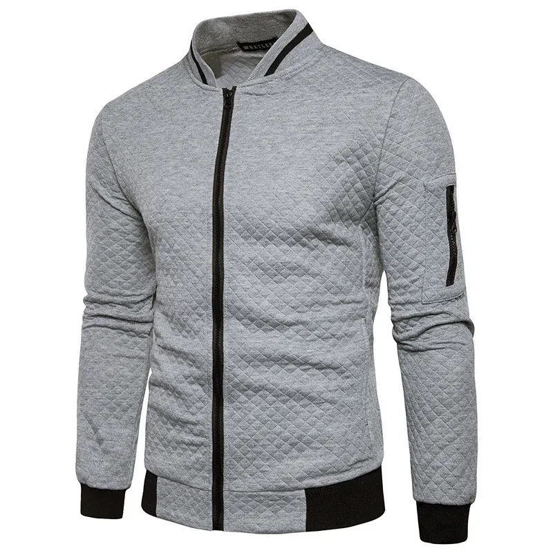 Herren Steppjacke mit modernem Kragen – Taviero