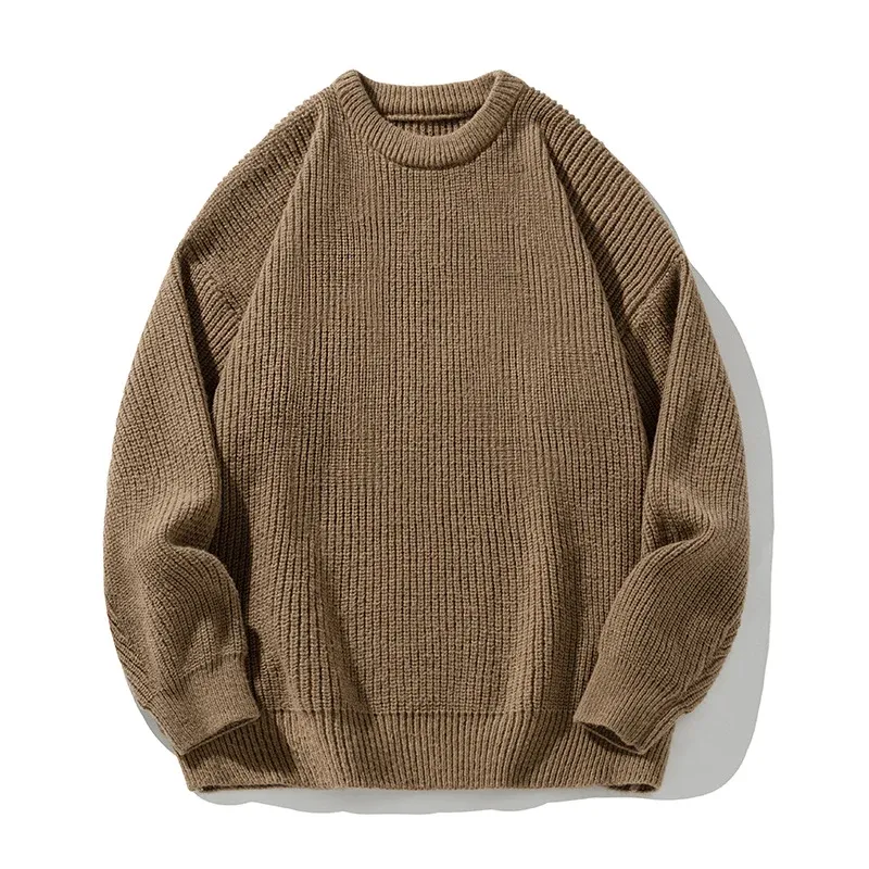 Unisex Oversize Grobstrickpullover mit Raglanärmeln und gerippten Bündchen Echo Archiv