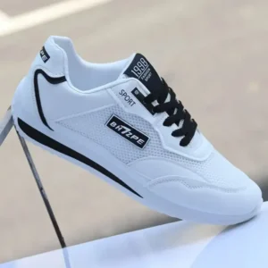 Damen Sportliche Freizeit-Sneakers mit atmungsaktiver Mesh-Oberfläche und rutschfester Sohle – Névara
