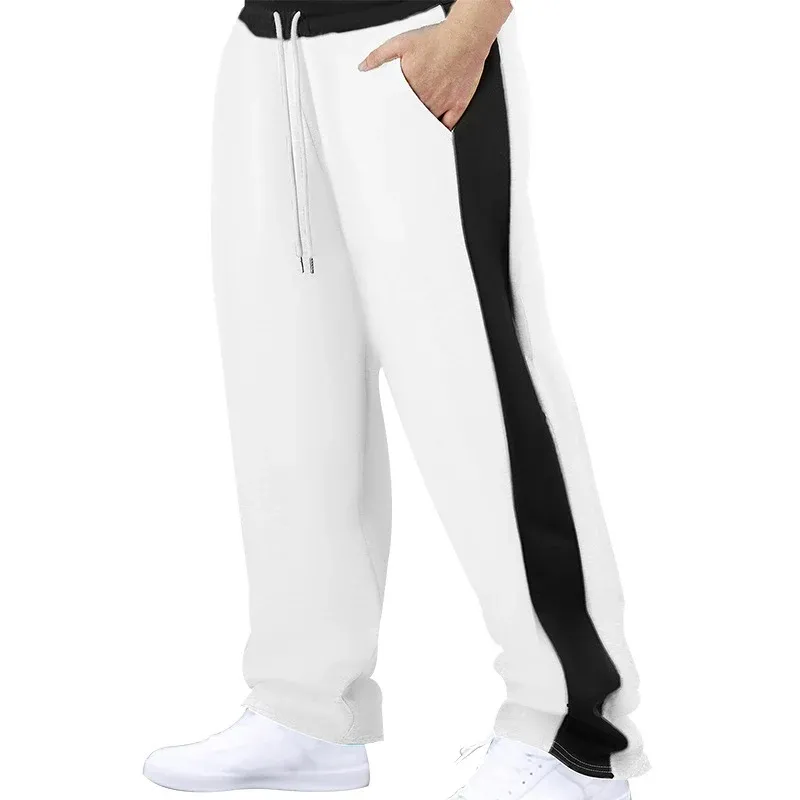 Herren Sportliche Relaxed Fit Jogginghose mit elastischem Bund und seitlichen Taschen – Marzano