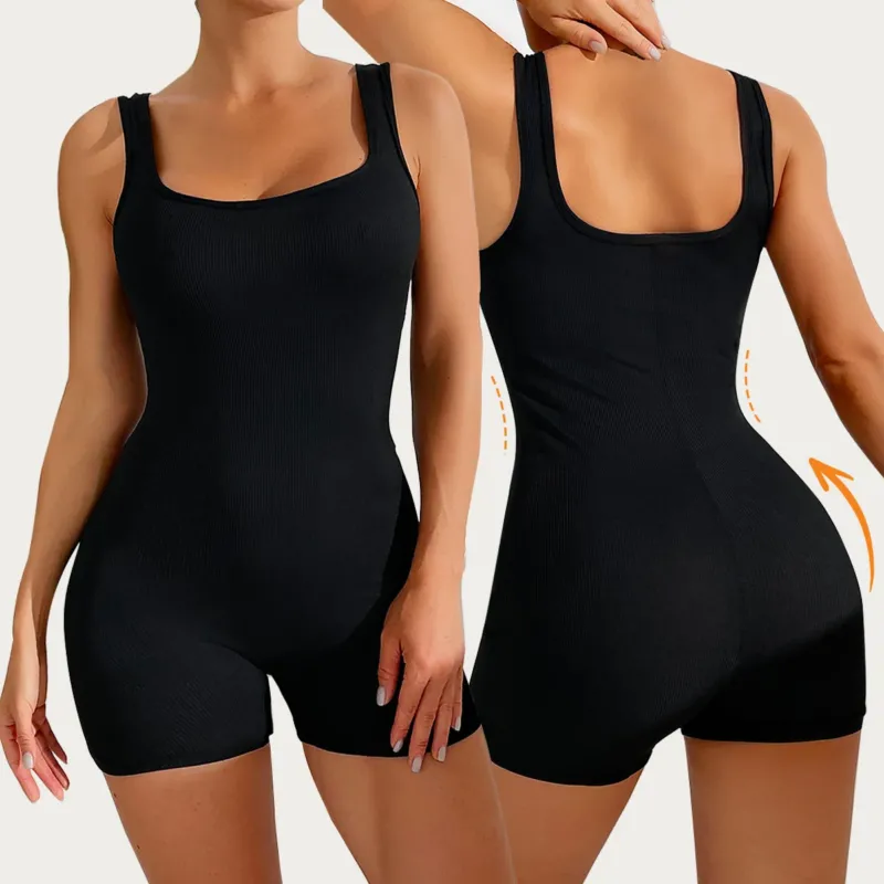 Damen Figurformender Jumpsuit – Solévia