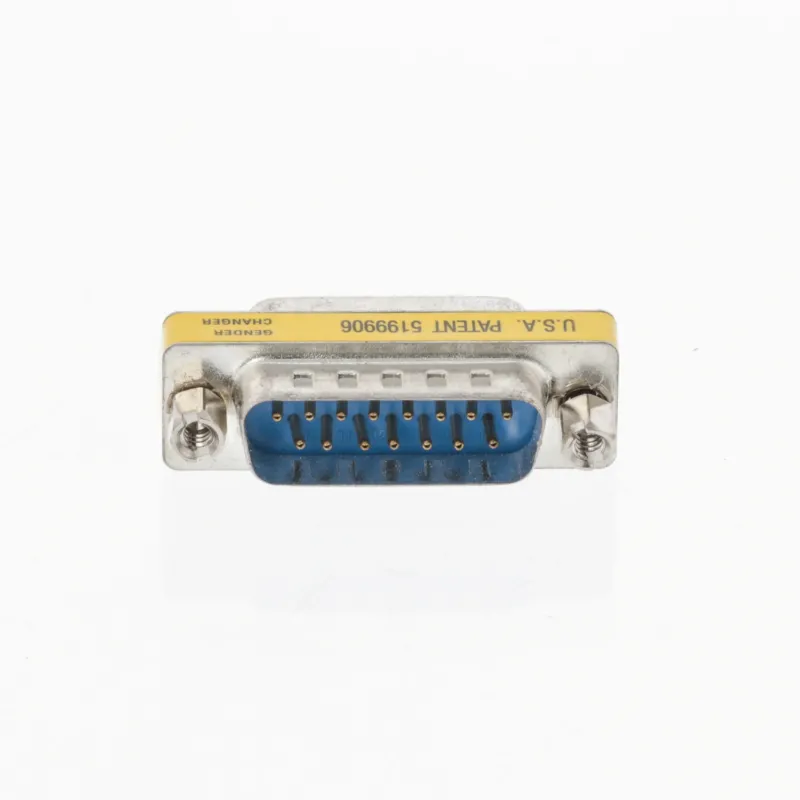 Valueline Seriell Adapter D-Sub Stecker 15-polig - D-Sub Stecker 15-polig Metall