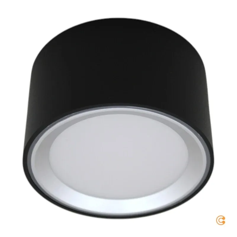 Nordlux LED-Aufbauleuchte Deckenleuchte Schwarz 5.5 W 110° warmweiß 8 STÜCK - 5704924022166