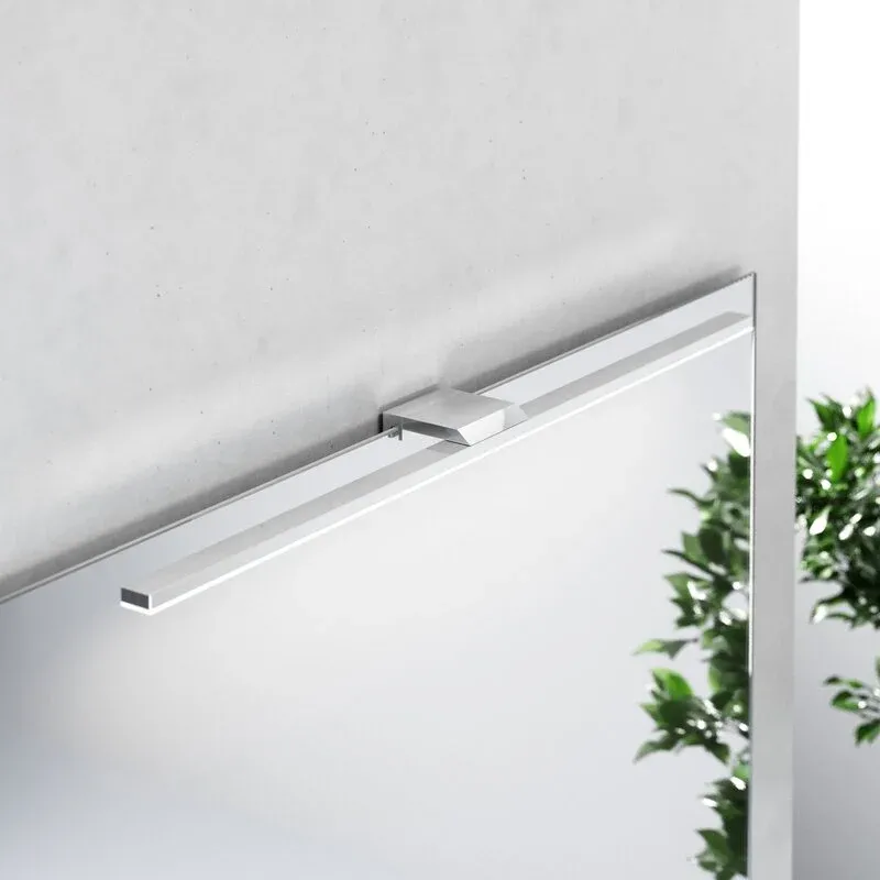 LED-Spiegelleuchte Triga IP44 chrom 60cm 4.000K Lampe Wandlampe Wandleuchte LED - 5903148518237