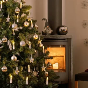 Konstsmide 1009-020 Weihnachtsbaum-Beleuchtung Lichterkette Innen 35 Warm-Weiß - 7318301009022